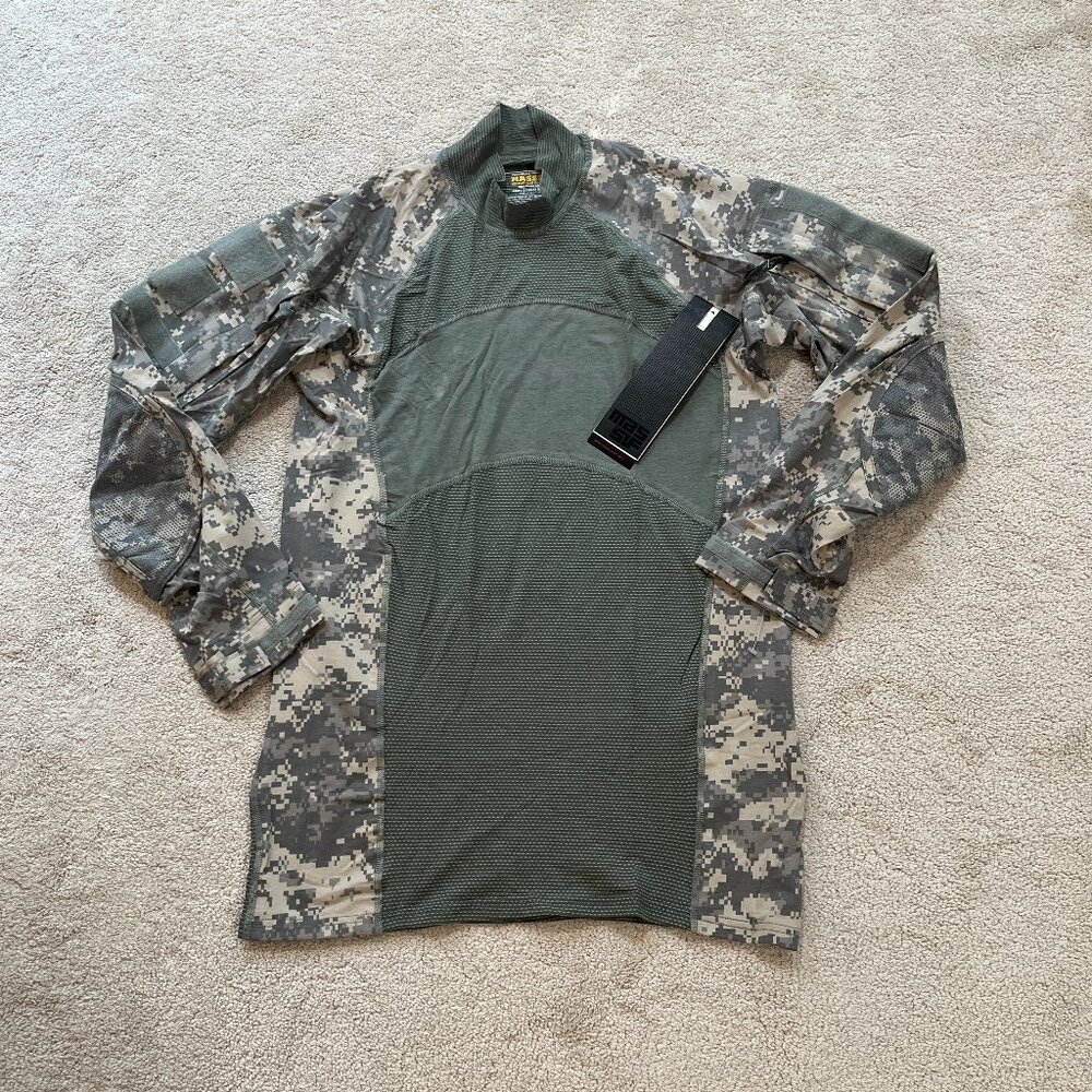 NEW MASSIF Elements Flame Resistant Army Combat Shirt ACS FR Multicam Top Medium